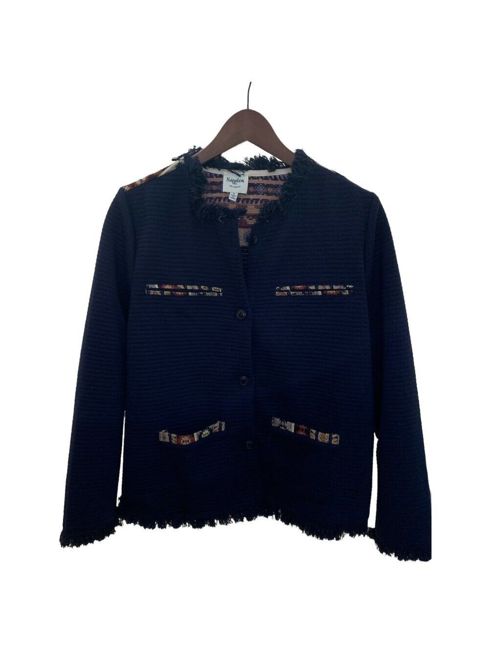 Hayden Anthropologie Los Angeles Tapestry Aztek Jacket Size Small